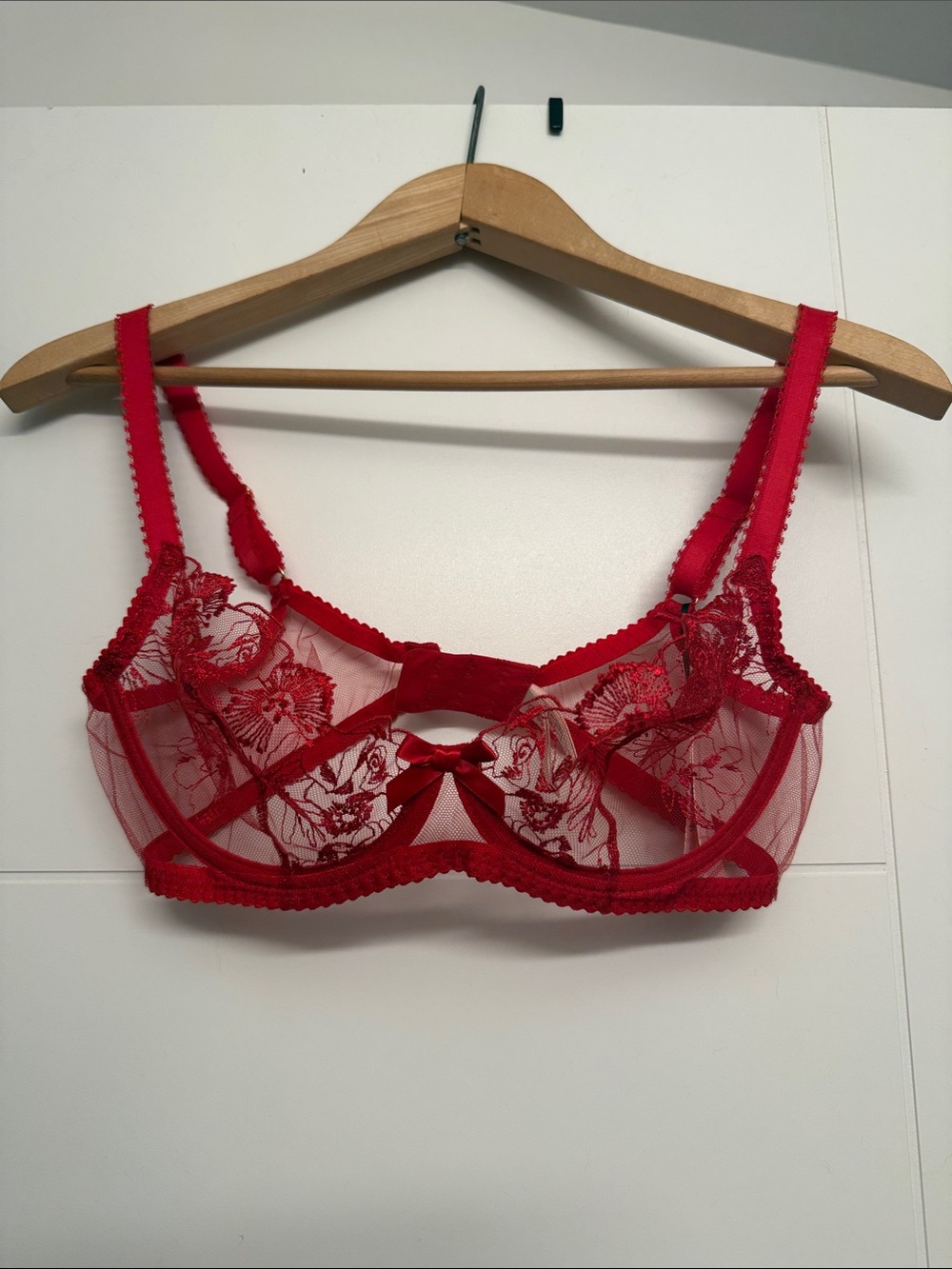 AGENT PROVOCATEUR Jayce Bra in Red NWT